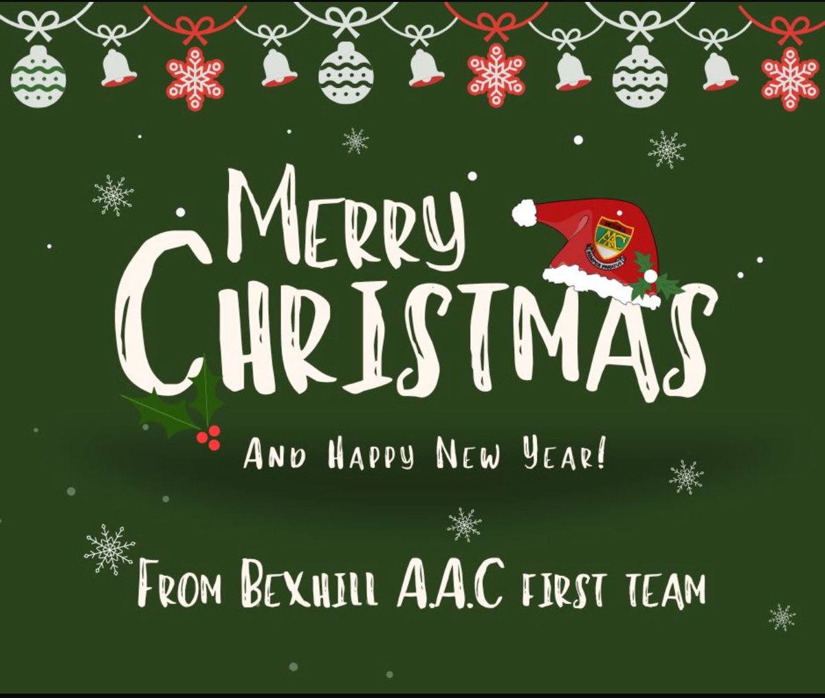 With no football till January for the 1s here is a festive message to you all 🎄🎅⚽️

￼ #MerryChristmas2024 #FelizNavidad