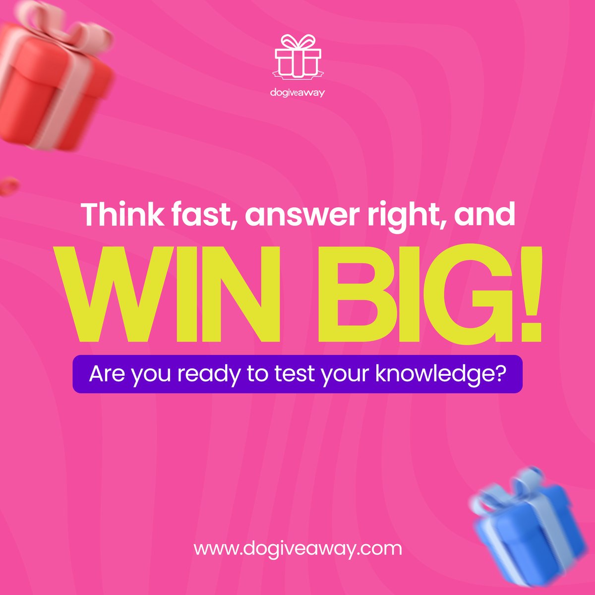 OneorbitTech's tweet photo. 🎁 Put your knowledge to the test and WIN AMAZING PRIZES! 🏆

🧠 Are you quick-witted and ready for a challenge?

Join our exciting giveaway where speed and smarts could win you big rewards!

⚡ Visit https://t.co/hXWEmta9K9 now!

#Giveaway #Contest #WinPrizes #FreeGifts https://t.co/EHVlFrywf6