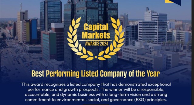 Capital Markets Association of Zimbabwe (@cmaz_zw) on Twitter photo Best Performing Listed Company of the Year
Winner
<a href="/InnscorAfrica/">Innscor Africa Ltd</a>
1st Runner up
BAT Zimbabwe Limited
<a href="/DeltaCorpZim/">Delta Corporation Limited Zimbabwe</a> Best Performing Listed Company of the Year
Winner
<a href="/InnscorAfrica/">Innscor Africa Ltd</a>
1st Runner up
BAT Zimbabwe Limited
<a href="/DeltaCorpZim/">Delta Corporation Limited Zimbabwe</a>