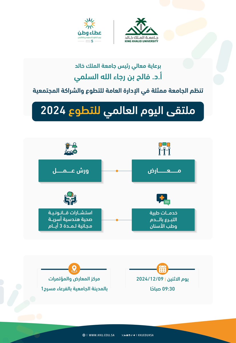 جامعة الملك خالد tweet media