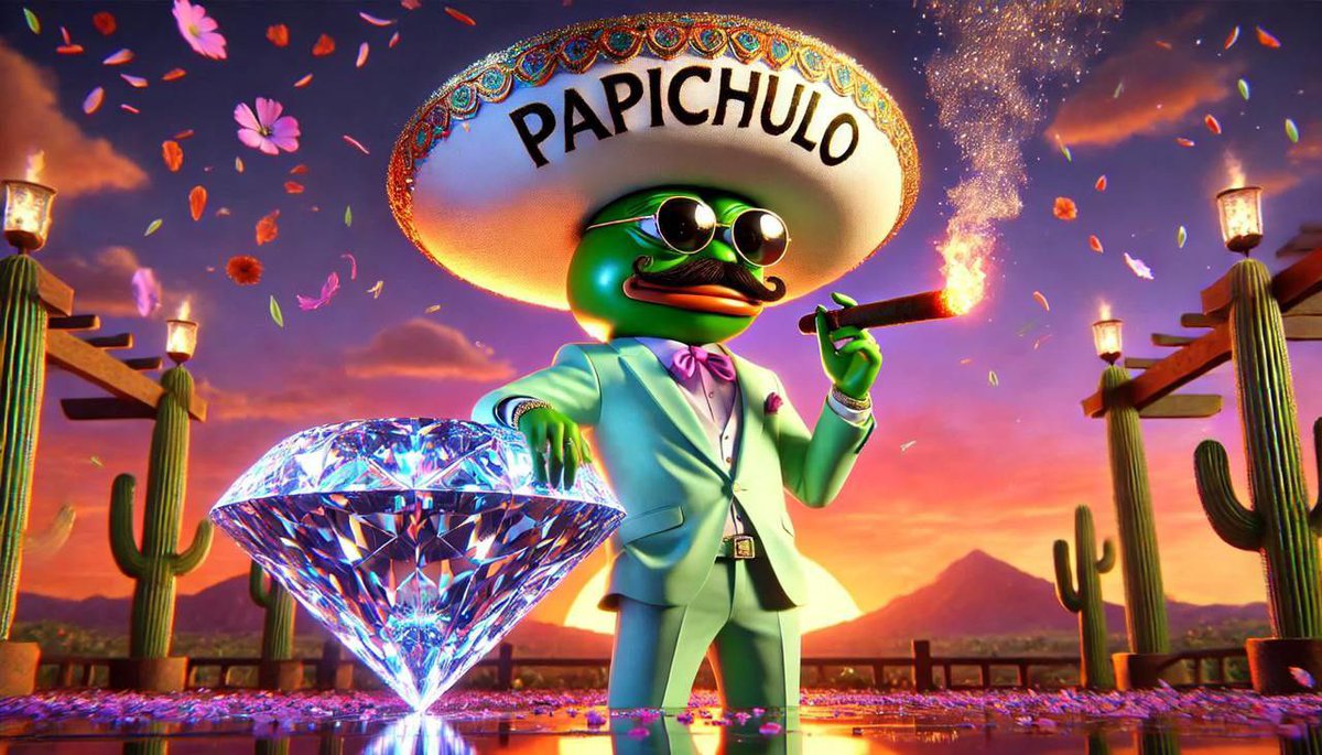 Papichulomeme's tweet photo. Gm $CHULO Diamond hands! ๐๐
https://t.co/AqRV9upo7O