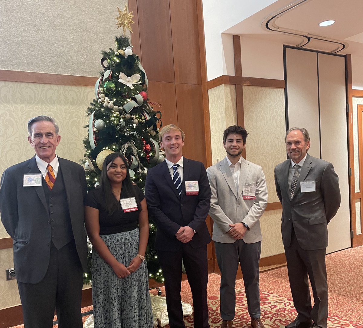 VirginiaTechCEE's tweet photo. Last night, we had the honor to recognize Via Scholars. It is a highlight of our year to learn about these scholars that are doing groundbreaking research through the support of Via Fellowships. Learn more about the endowment &amp; each of these scholars at https://t.co/qK6lFe4p2B. https://t.co/bApr8zIEB9