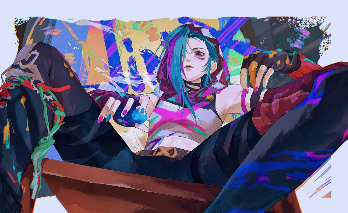 yumuamoca's tweet photo. 💙💥
#Arcane #Jinx #双城之战 #金克丝 https://t.co/VkLZs2GJ5N