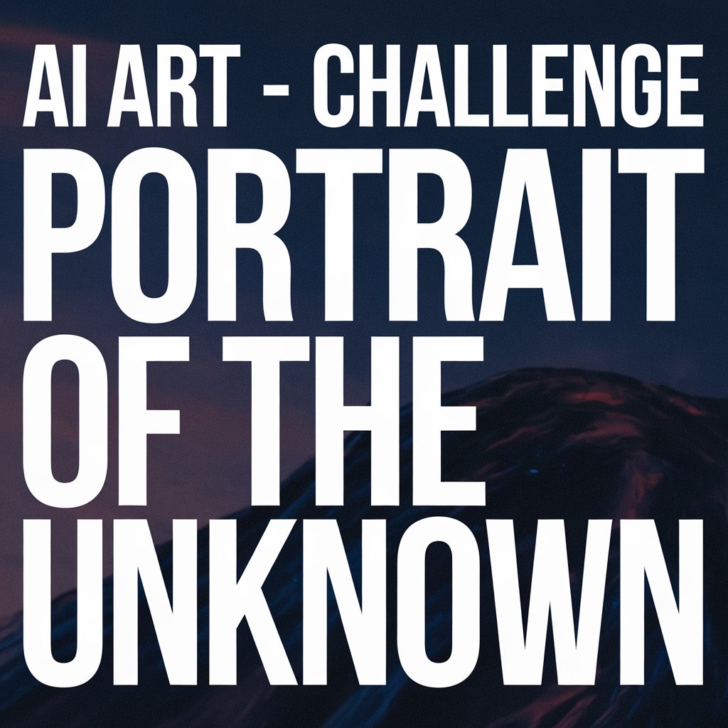 🌌🖼️ CHALLENGE AI ART: PORTRAIT OF THE UNKNOWN

Theme: Create a portrait of an imaginary figure, someone who exists only in your mind.

Rules: Like, retweet, and share your art! The piece with the most likes after 24 hours will be our winner!