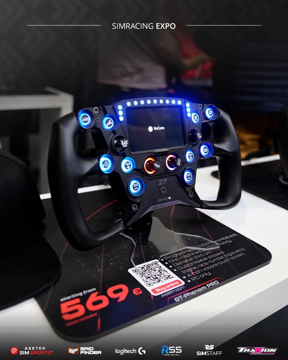 The Acelith GT-Phenom PRO was on display at the SimRacing Expo and caught a lot of attention. 🤩

Did you check it out at the Acelith and <a href="/AM_eRACING_TEAM/">ABSOLUTE MOTORSPORT ACELITH A.S.D.</a> booth? 👀 Let us know your thoughts!

#SimRacingExpo #SRE25 #SimRacing #SimRacingHardware #Acelith