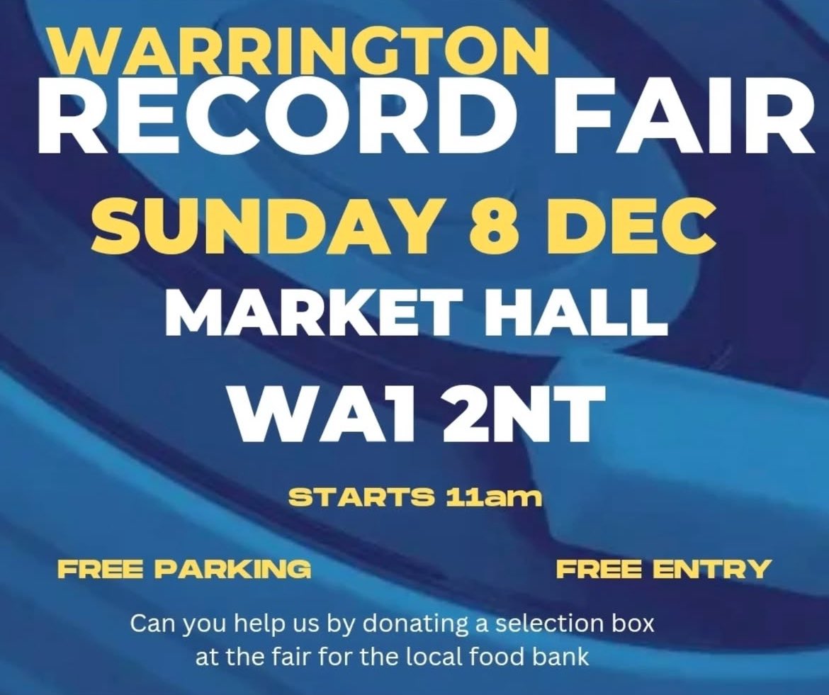 SmithfieldRecs's tweet photo. 🪩Back in Warrington for the last time this year. Hopefully see you there! https://t.co/aewKllynrE