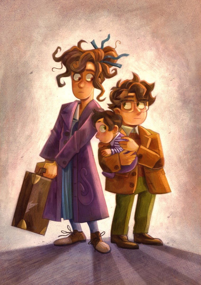 mirto_comune's tweet photo. There are a few sure things in life...one of them is that I'm going to draw Baudelaire orphans at the most random times! #asoue 
[illustration for my portfolio] https://t.co/kE6OSseusU