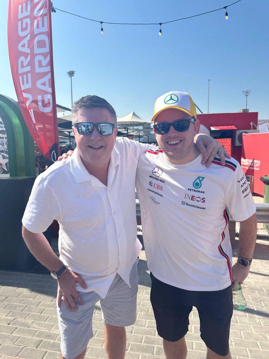 loopylis28's tweet photo. HELP! @simon_lazenbyF1 @CroftyF1 @danikapatricklj @craigslatersky we’re here in Abu Dhabi and my you have been kind enough to have photos with my husband, can you help him get a photo with @tedkravitz @MBrundleF1 and @NicoRosberg it’s a trip for his 40th birthday! #skyf1 https://t.co/Km6Umqa8pm