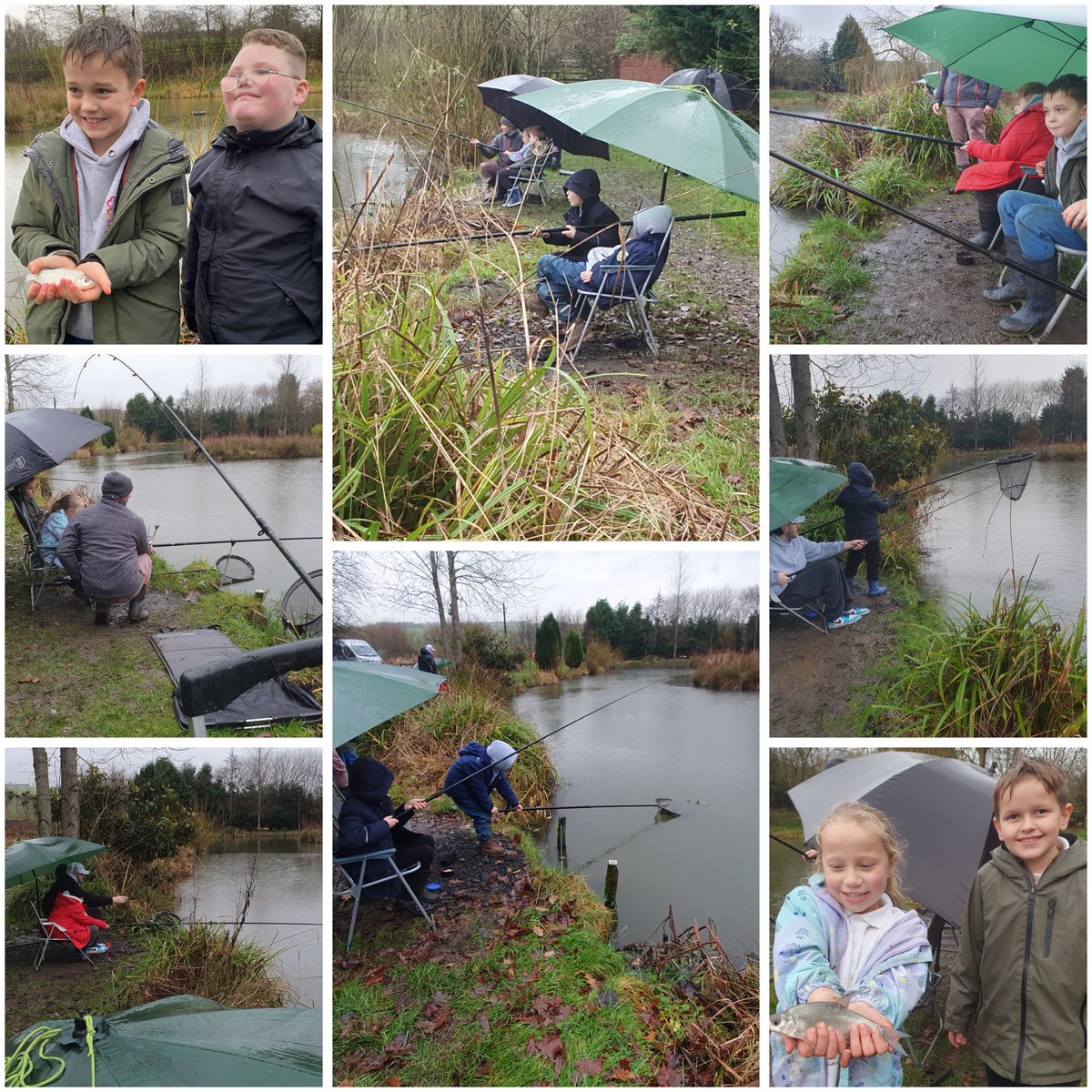 MSmed4's tweet photo. #TeamworkThursday🎣 with @Head_CoalClough @LINKLead_CCA @Head_CCA @BarrowfordSch was fantastic this week! Definitely our best catch of the week together as a group. The milder temperatures and the hours before the heavy rain arrived. A fabulous day with a bag full of fish caught. https://t.co/57g8nRs5NJ