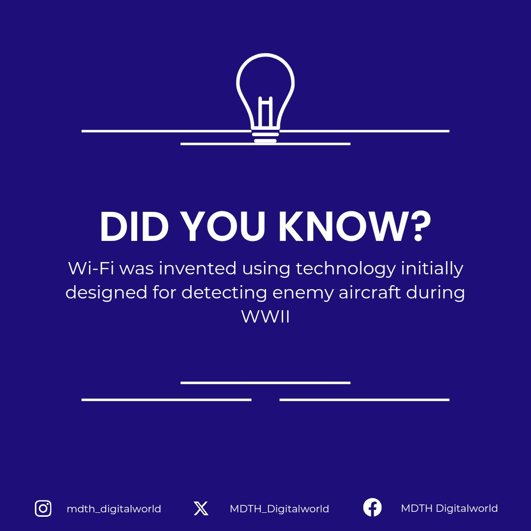 MDigitalwo50770's tweet photo. Here are fun facts that would interest you. #funfacts #tech #MDTH #larntech https://t.co/tUqjxkYlEt