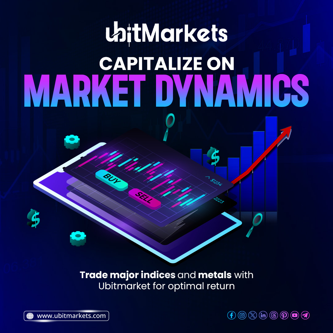 Ubitmarkets's tweet photo. Capitalize on market dynamics and trade major indices and metals with Ubitmarket for optimal returns. Maximize your investment potential today.
.
.
.
.
#ubitmarket #ubit #ubitcoin #trade #forex https://t.co/XyGZpqW0N4
