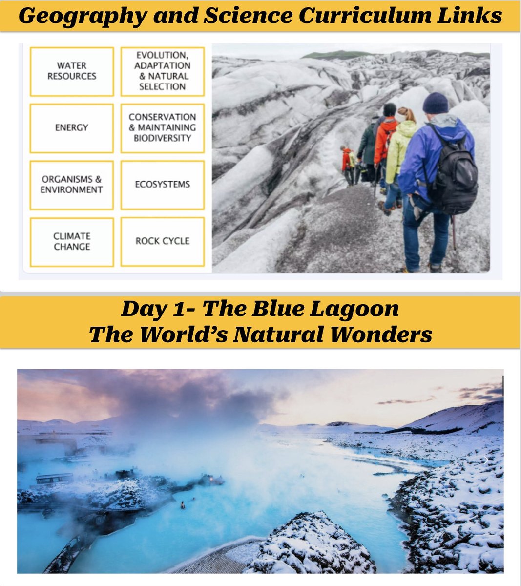 Wapping High Geographers can’t wait to be exploring Iceland next term on a fully funded trip thanks to ⁦<a href="/TuringScheme_UK/">Turing Scheme UK</a>⁩