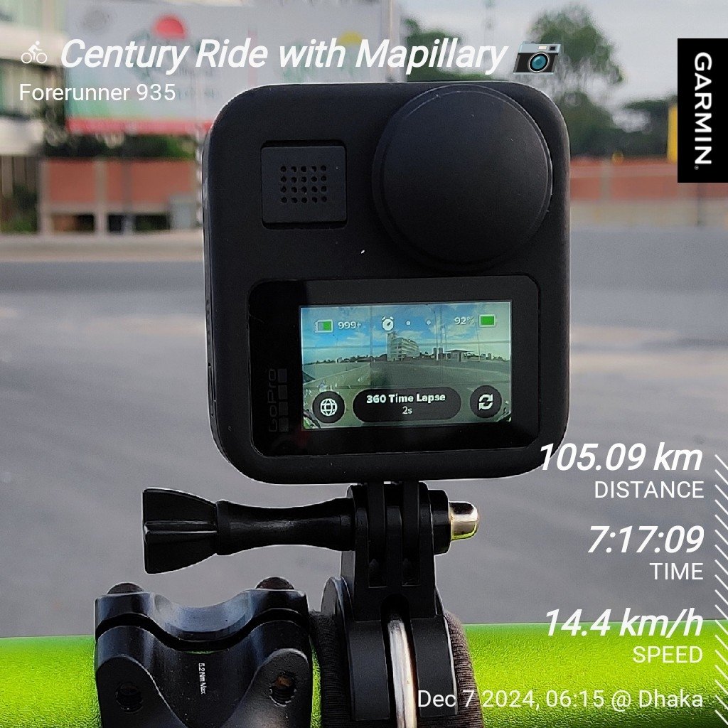 A 100+ KM <a href="/mapillary/">Mapillary</a> ride today 🚴‍♂️

Check out my activity on Strava: strava.app.link/uO0n7glc8Ob

Photos uploading soon. Check my Mapillary contribution: mapillary.com/app/user/sawan…

<a href="/mapillary/">Mapillary</a> <a href="/MetaforBusiness/">Meta for Business</a>