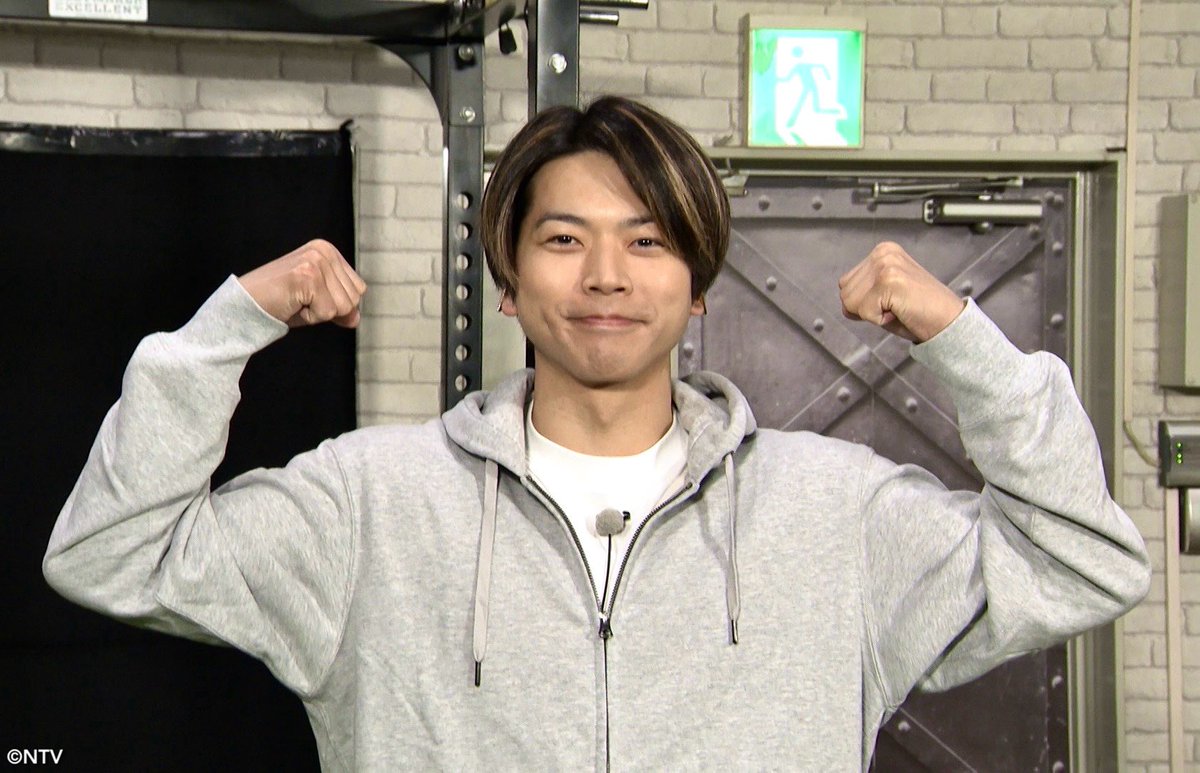 9時10分頃からはまじっすか💜 #NEWS #増田貴久 くんのマッチョ計画