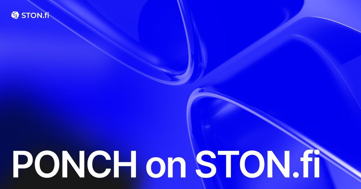 kenefrancis79's tweet photo. $PONCH Now on https://t.co/2QOtlYDDe2!

The $PONCH token by Ponchiqs Studio @ponchiqs is authoritatively accessible for exchanging and liquidity arrangement on @ston_fi Remember to look at it #STON #web3 #dex #altcoin https://t.co/33388850bt