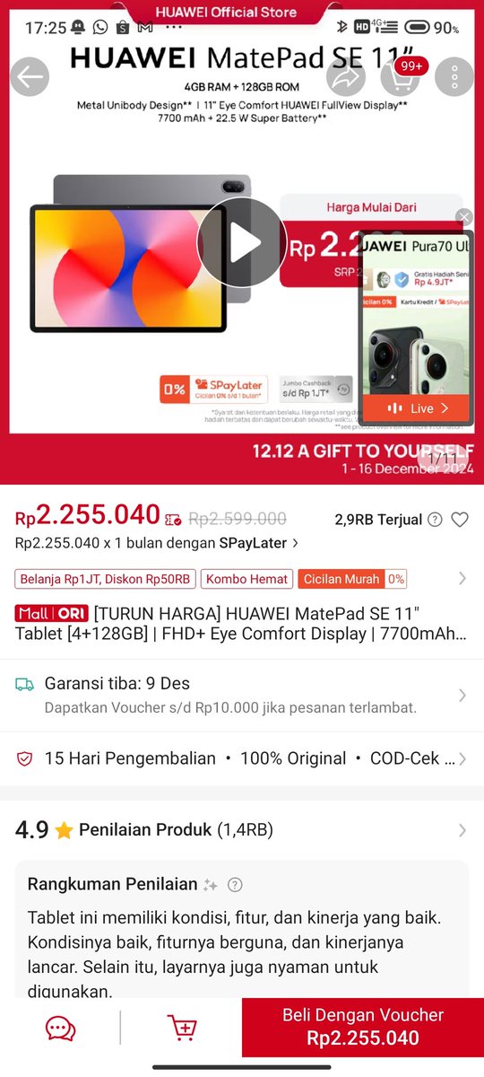 diimase's tweet photo. @ShopeeID Mau tidur gapake alas
Bangun besok matanya sepet
Eh warga nih ada SHOPEE 12.12
Masa iya kalian kaga dapet https://t.co/1vgveFKwit