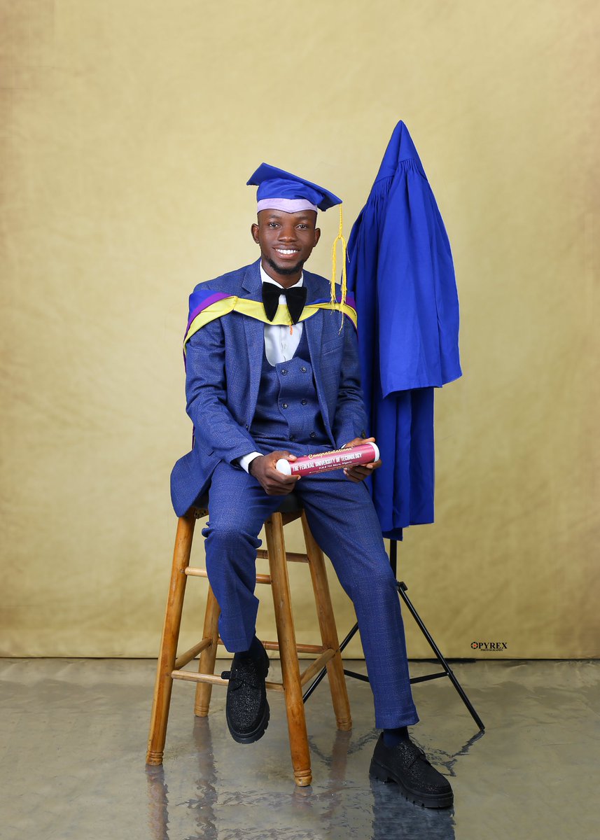 DeuelOladotun's tweet photo. Did a thing last week

https://t.co/VhfJFiXSEj ARCHITECTURE
🥇 First class honours. 
🥇 Best Graduating student, Architecture, FUTA Class ‘22

Glory to God alone! 🙌🏾 https://t.co/qOahpW1xf3