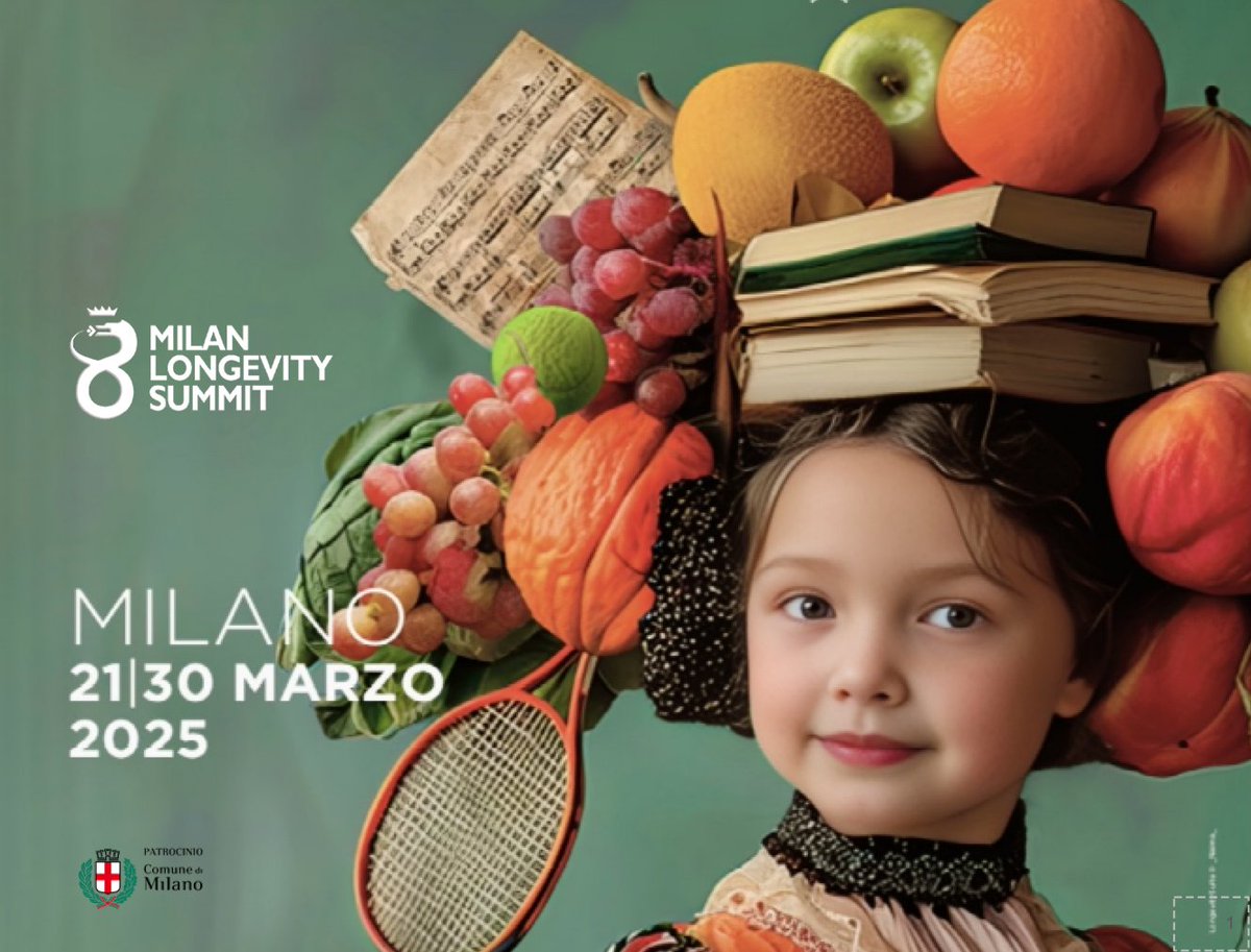 ItaliaBrain's tweet photo. 📌 Milan Longevity Summit is coming!
📅 From March 21 to 30, 2025
➜ Scientific conferences with extraordinary guests and Nobel Prize winners Yamanaka and Ramakrishnan
➜ Workshops to learn how to live a long and healthy life
➤ Stay tuned: https://t.co/MPoZZedu4i https://t.co/yB3lLlTNwW