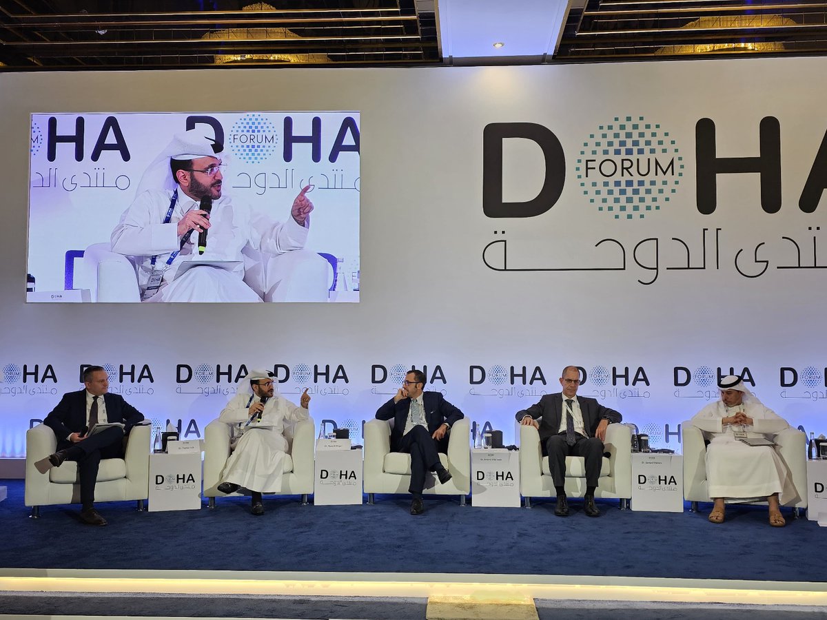 CIPR (@cipresearch) on Twitter photo Happening now "‘Transformative Diplomatic Strategies for Contemporary Geopolitical Challenges’" in Salwa 1 <a href="/DohaForum/">Doha Forum</a> 2024
#DohaForum #TheInnovationImperative #Diplomacy #Dialogue #Diversity
<a href="/majedalansari/">د. ماجد محمد الأنصاري Dr. Majed Al Ansari</a> <a href="/gerhardwahlers/">Dr. Gerhard Wahlers</a> Happening now "‘Transformative Diplomatic Strategies for Contemporary Geopolitical Challenges’" in Salwa 1 <a href="/DohaForum/">Doha Forum</a> 2024
#DohaForum #TheInnovationImperative #Diplomacy #Dialogue #Diversity
<a href="/majedalansari/">د. ماجد محمد الأنصاري Dr. Majed Al Ansari</a> <a href="/gerhardwahlers/">Dr. Gerhard Wahlers</a>