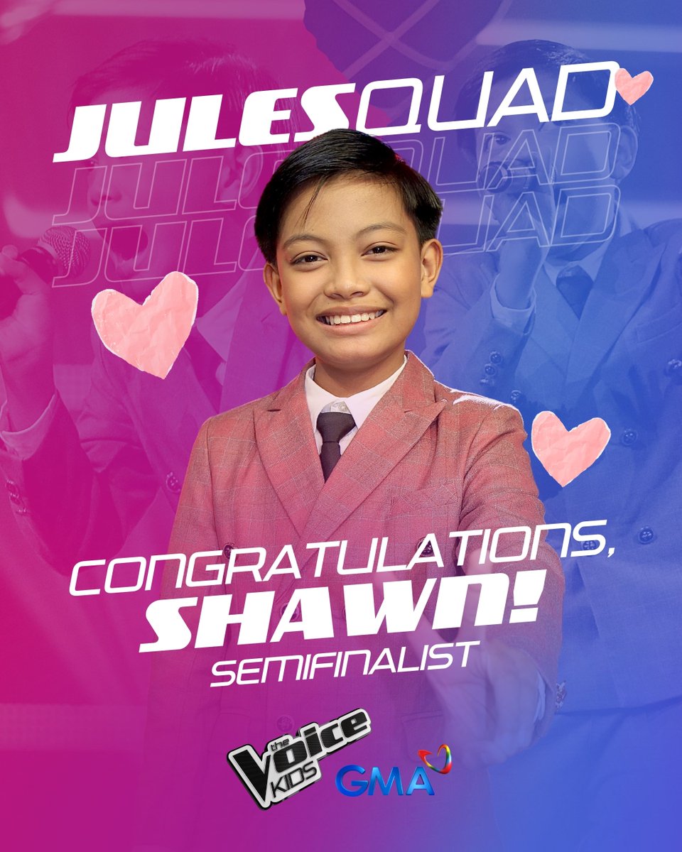 _TheVoiceKidsPH's tweet photo. Make some noise for SHAWN! Don't miss his performance in the Semi-Final Round this Sunday on #TheVoiceKidsPH! 🎤✌️ 

#TheVoiceKids | Sundays at 7:00 PM on GMA https://t.co/099muEmPs8