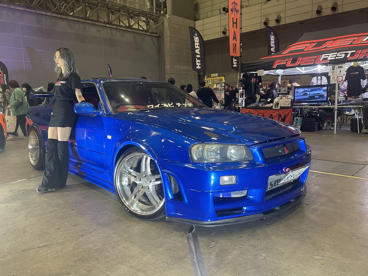 grandis4860's tweet photo. 東京コミコン
まさかのワイスピ実車と激似のハン！
まさかまさかのイニD車まで！
思わぬ出会いに感激 https://t.co/mQziBJzxrV
