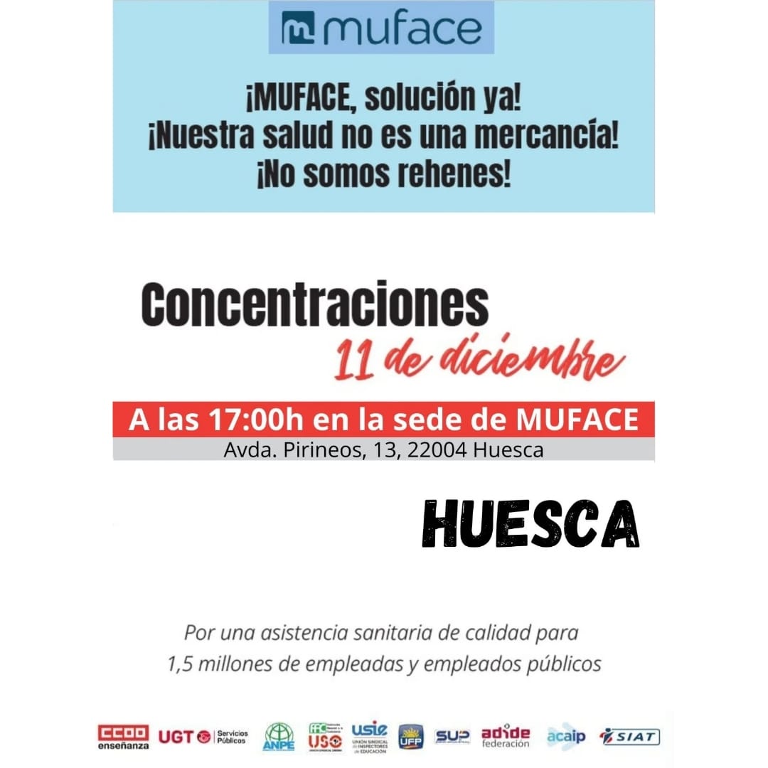 anpearagon's tweet photo. Concentraciones el 11 de diciembre, en todas las capitales de provincia de España, para que los servicios médicos ofertados no se vean mermados, sino que mejoren sus prestaciones .

Exigimos certezas y garantías para el mutualismo evitando el colapso de la sanidad pública. https://t.co/tJYkMoGC41