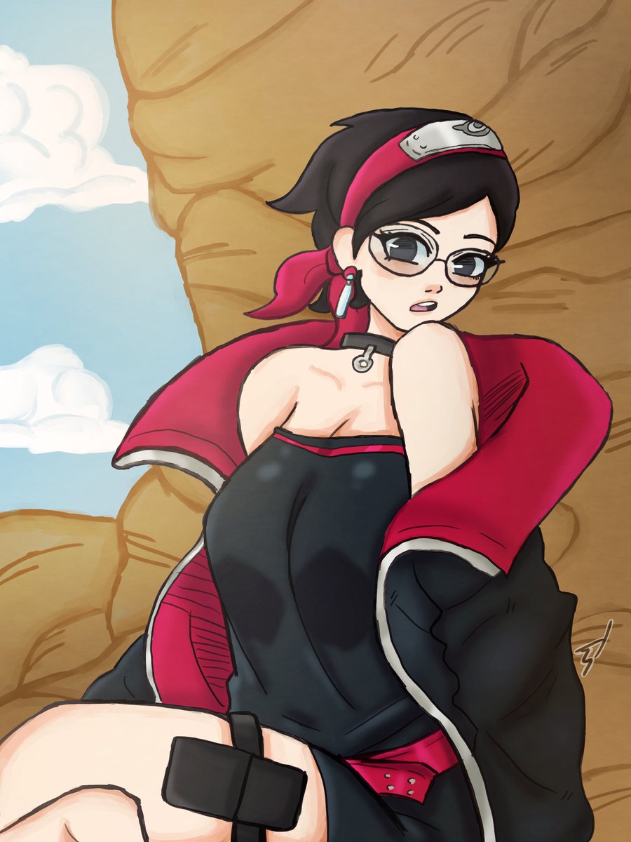 tolgyesimiri's tweet photo. Sarada with headband 😍😍🤩🤩🗣️🔥🔥 #BORUTO #BorutoTwoBlueVortex #BorutoTwoBlueVortexCh16 #BorutoTwoBlueVortexChapter16 #Sarada #SaradaUchiha #fanart #digitalart https://t.co/lUznA3rE27