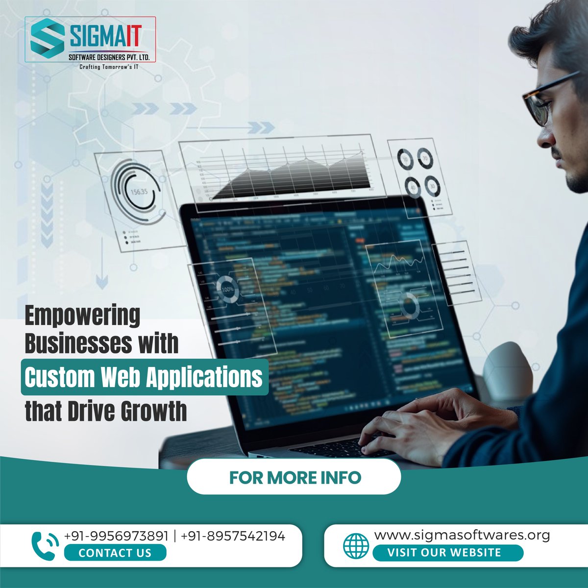 SigmaITSoftwar's tweet photo. Empower your business with custom web applications designed to drive growth and innovation!

Call us to learn more!

#webapplication #webapp #appdevelopment #webdevelopment #customwebapplication #lucknow #sigmait #softwarecompany #teamsigmait https://t.co/N0U9KlFZGD