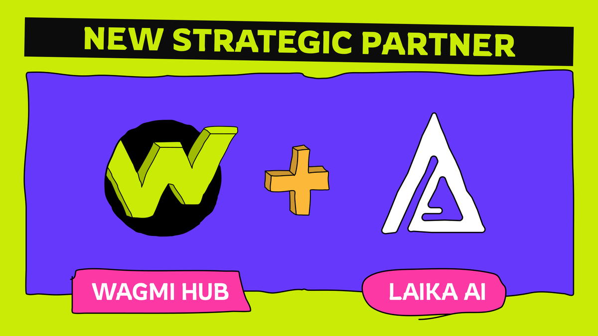 🚀 WAGMI HUB x Laika AI 

😎 <a href="/Laika_ai/">Laika AI</a>, the alpha in on-chain data and AI-powered tools (830k+ users, 18 EVM chains), is now rolling with WAGMI HUB.

On-chain data? Handled. 
AI-driven insights? Locked. 
Memecoin madness? Powered up.

🤔 No fluff, just facts: Smarter tools. Safer