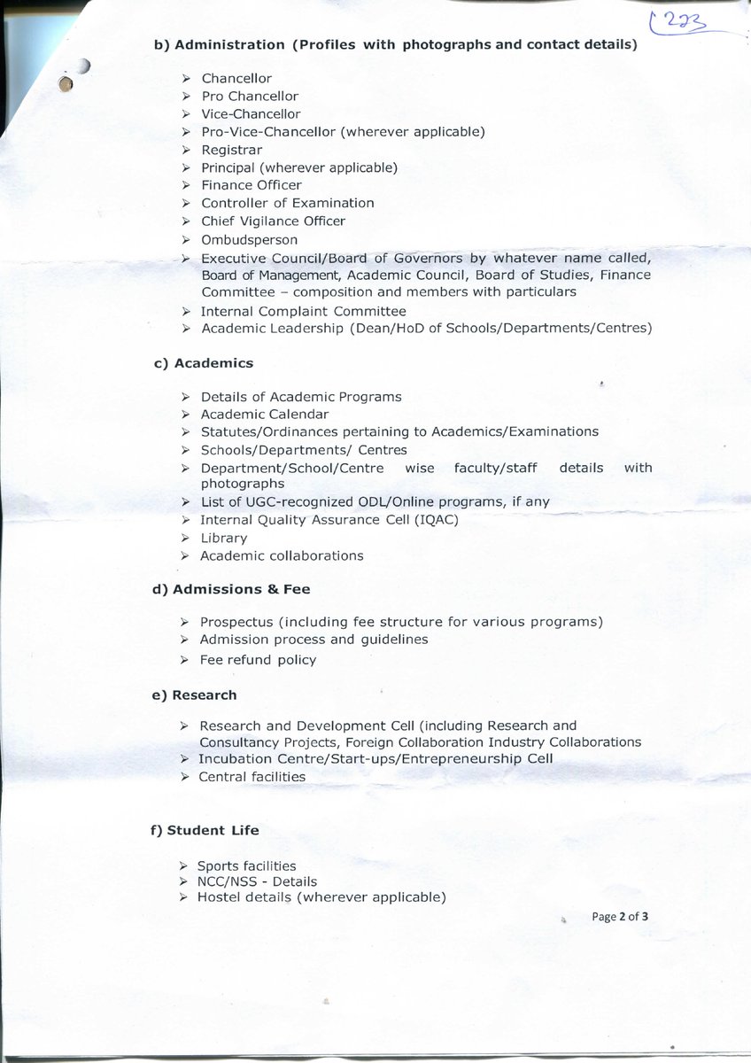 GCEKalahandi's tweet photo. Transparent self-disclosure by Higher Education Institutions (HEls) https://t.co/dwCKWCuApy