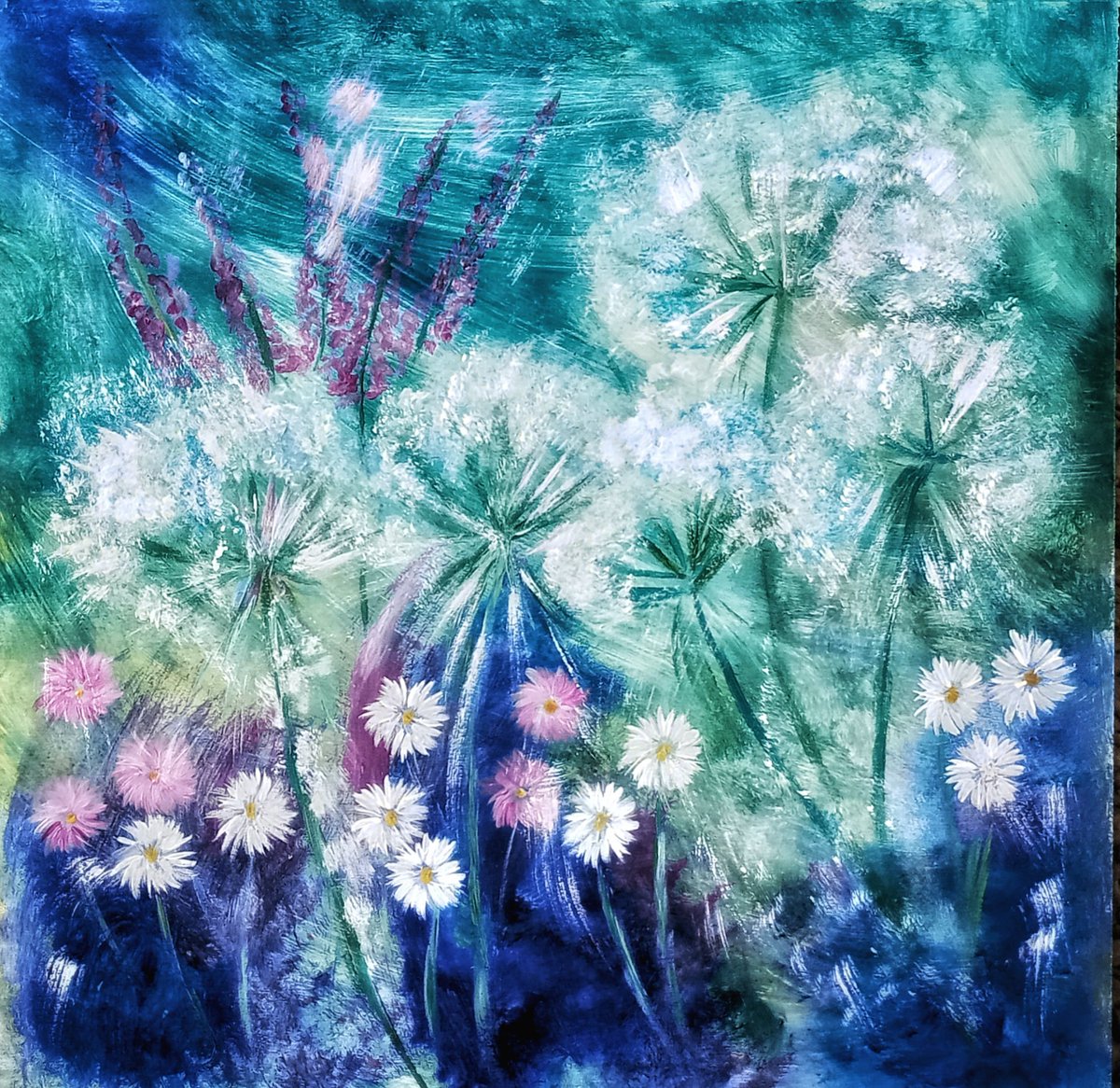 MogRagga's tweet photo. Day 7 of Art Advent Calendar. Today we have 'Sway', an abstract piece painted in acrylics on board. This piece will be looking for a home when the shop reopens.

#ArtAdventCalendar #MHHSBD #OriginalArt https://t.co/SEZscZTmaK