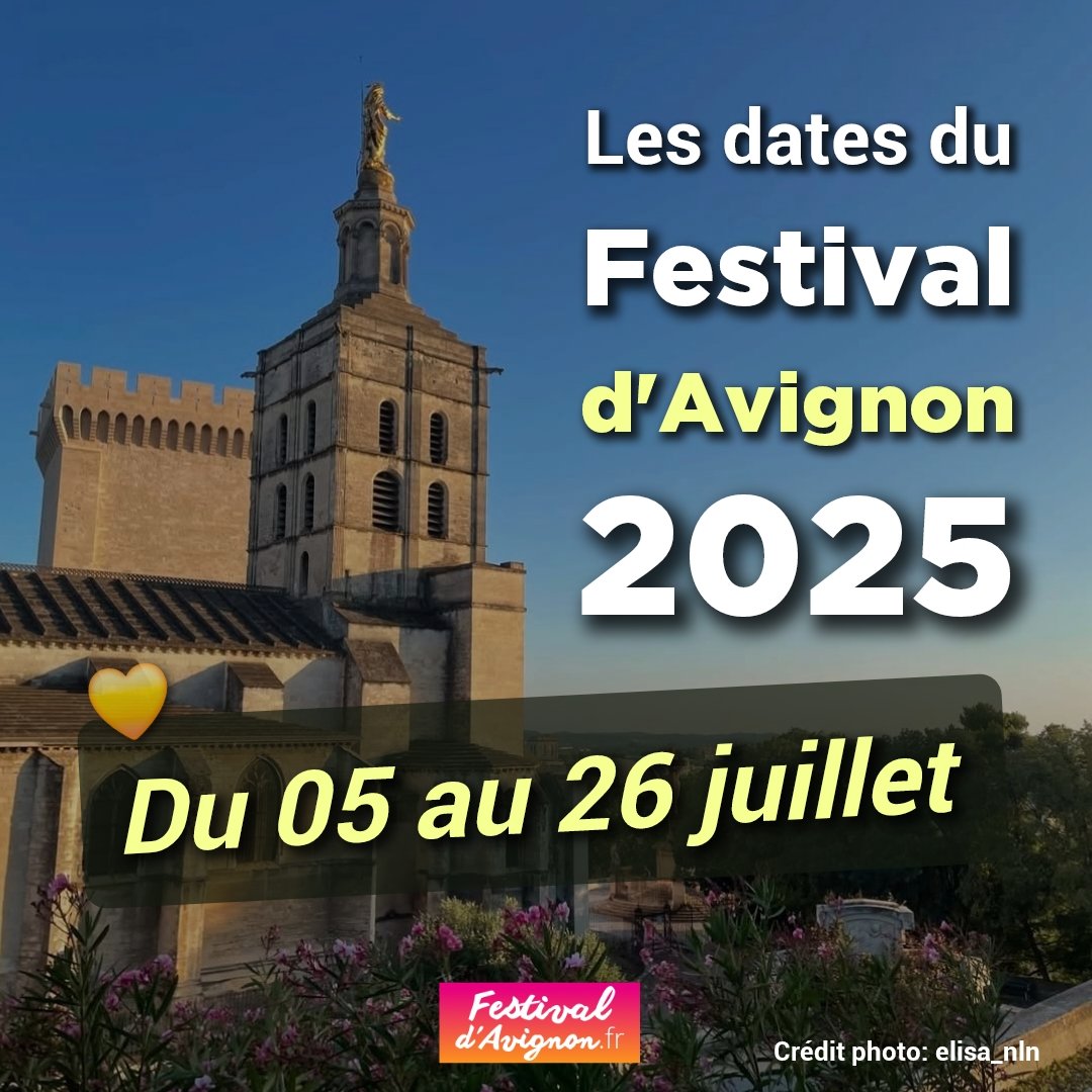 En 2025, le festival d'Avignon se déroulera aux mêmes dates pour le In et le Off 😎

ℹ️ Ne tardez pas à réserver votre logement sur Avignon en juillet. Pour consulter les prix des logements disponibles et réserver en ligne ⬇️
festivaldavignon.fr/louer-logement…