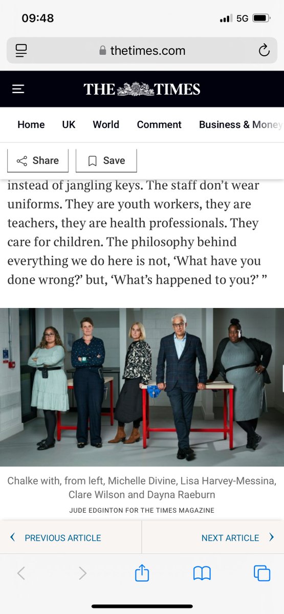 Thank you to <a href="/thetimes/">The Times and The Sunday Times</a> for visiting <a href="/OasisRestore/">Oasis Restore</a>. See today's magazine for the full story: 

thetimes.com/uk/education/a…

🧵