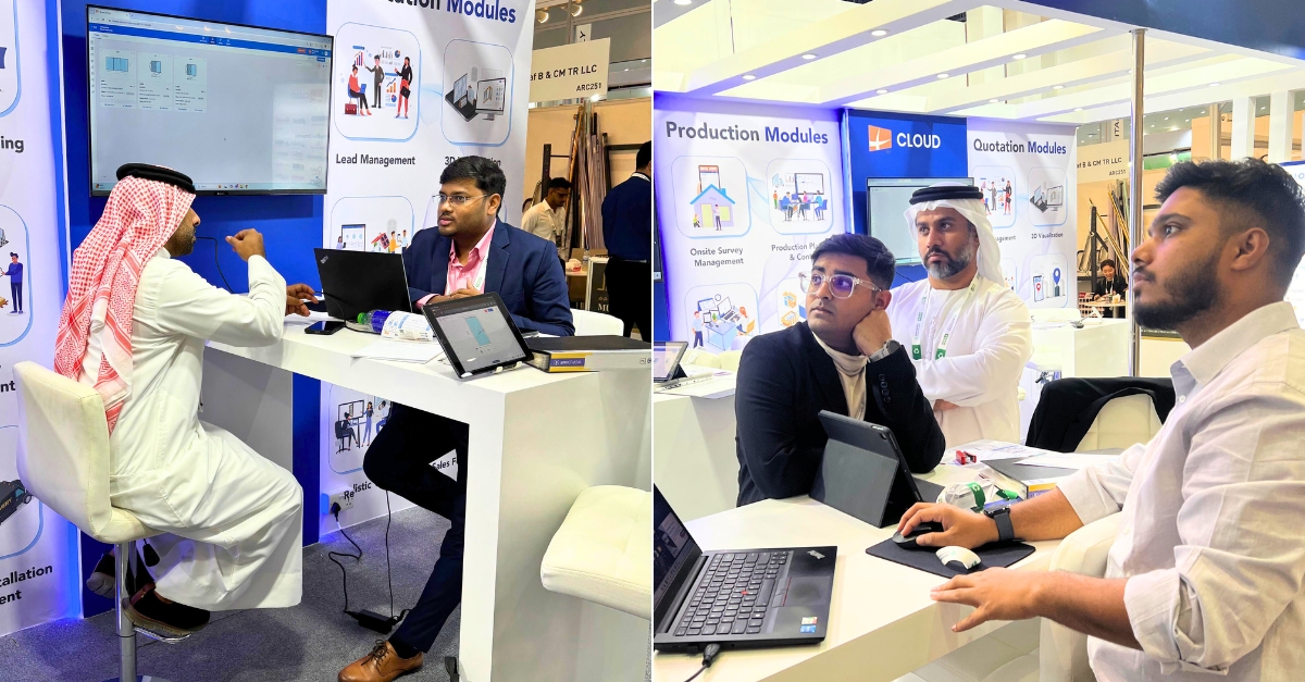EvAERPCloud's tweet image. 🌎 Big 5 Global Event 2024 in Dubai was a great success.
🙌 A huge thank you to all who visited our stand at Big 5 Global and helped make it successful.
#EvACloud #EvolutionaryAlgorithms #Big5Global #WindowsAndDoors #FenestrationSoftware #Dubai