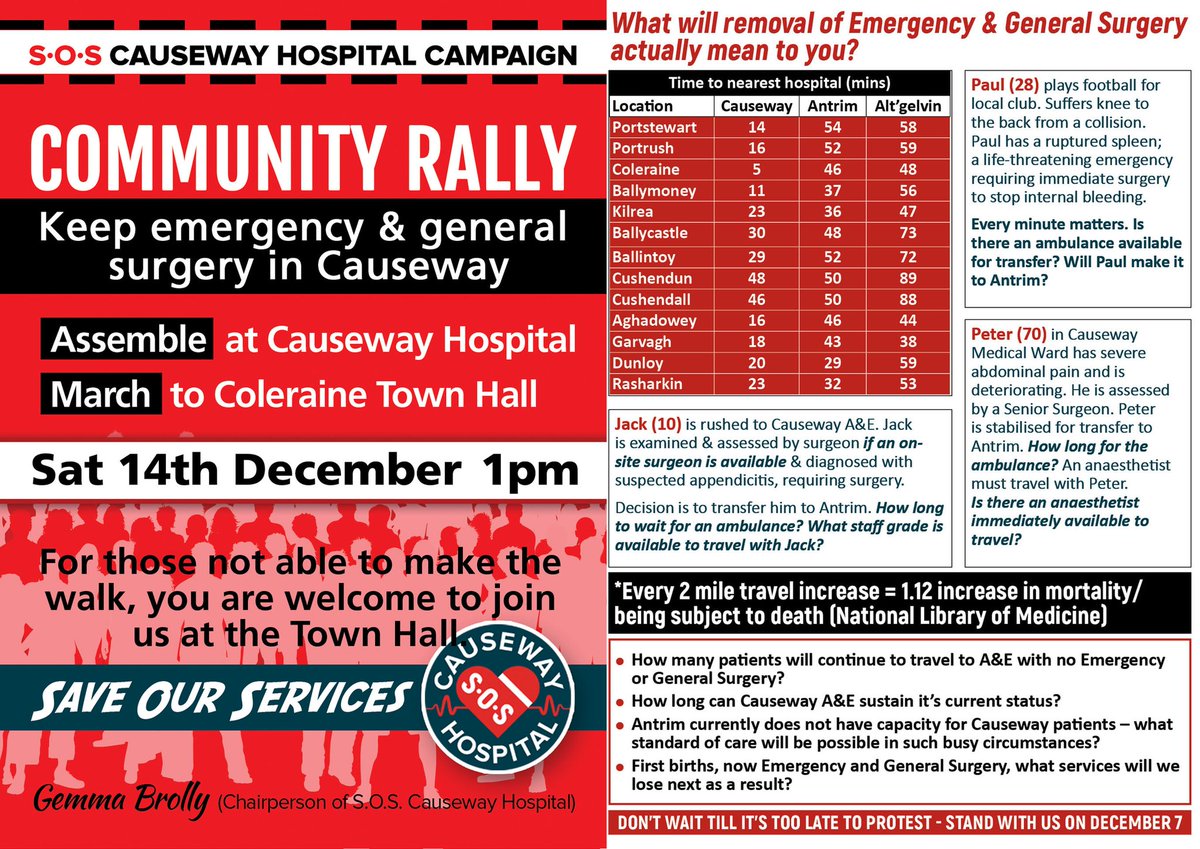 SOS CAUSEWAY HOSPITAL tweet media