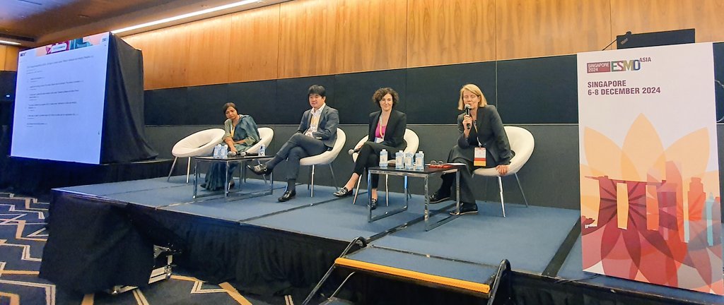 Great session on platinum resistance and emerging ADCs for ovarian ca led by our ANZGOG Chair Prof Clare Scott and ESMO leader Dr Ilaria Colombo #ESMOAsia24 <a href="/myESMO/">ESMO - Eur. Oncology</a> <a href="/ProfClareScott/">Clare Scott</a> <a href="/Ilaria_Colombo_/">Ilaria Colombo</a> <a href="/anzgog/">ANZGOG</a>