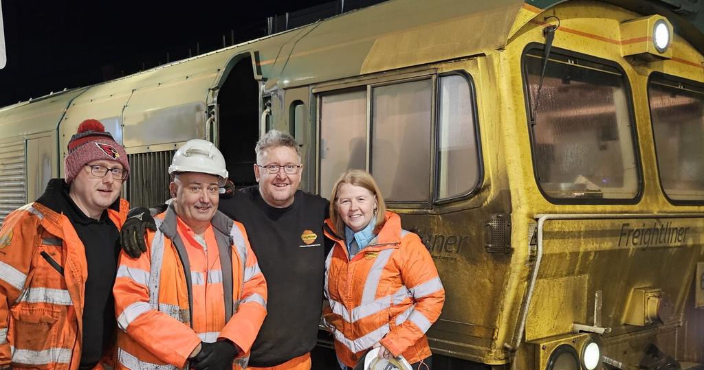 heather_waugh's tweet photo. And that's a wrap! Getting ready to leave Inverness as RHTT season ends. Challenging conditions, but from groundstaff to rostering to engineering to drivers, everyone at @RailFreight goes the extra mile to deliver for our customers.

I'm really proud to be part of this team. https://t.co/22zfbrpGYC