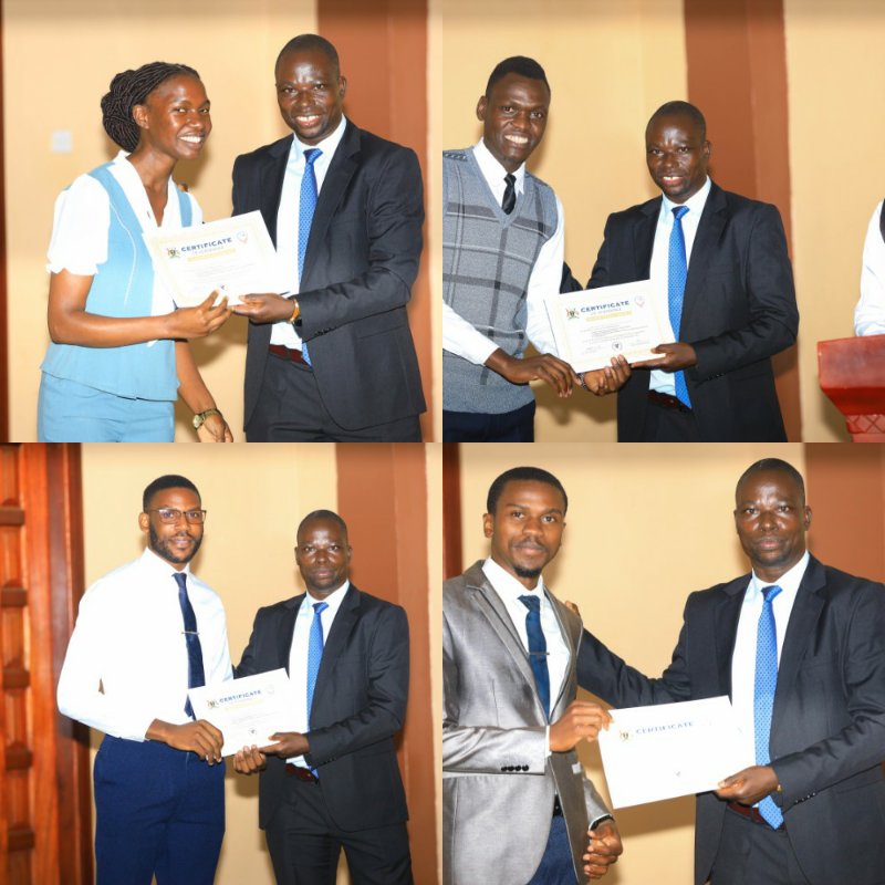 dsamulago's tweet photo. A delegate of students, led by His Excellency Bugembe Sudais (DSA president) graced the ceremony too and on top of this received Certificates in recognition of their attendance and zeal to venture more within the realm of the Dentistry Profession. https://t.co/BxrqRJ9mtz