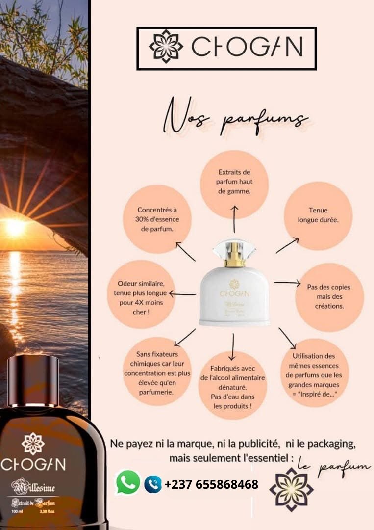 ChoganCMR's tweet photo. •Ne payez ni la marque, ni la publicité, ni le packaging, mais seulement l'essentiel : LE PARFUM https://t.co/EMlmJ73qru