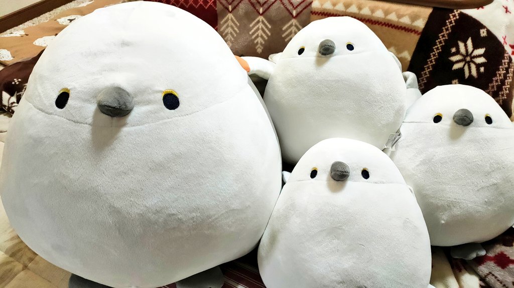 素敵な投稿ありがとうございます！ 「ぬいぐるみ シマエナガ L(ST01c-g