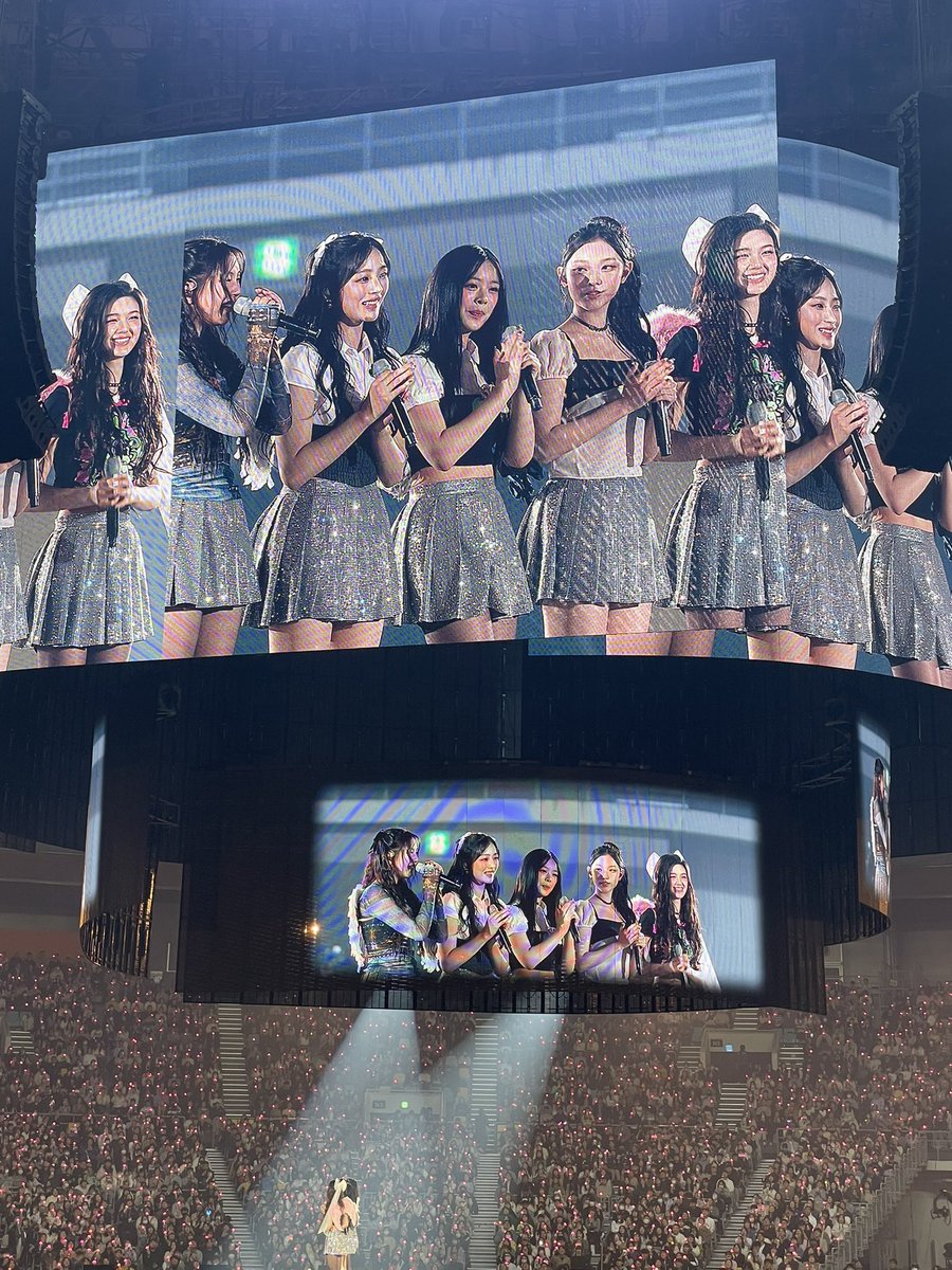 softokkis's tweet photo. iu’s concert                         yoasobi’s concert https://t.co/siKkbEJdob