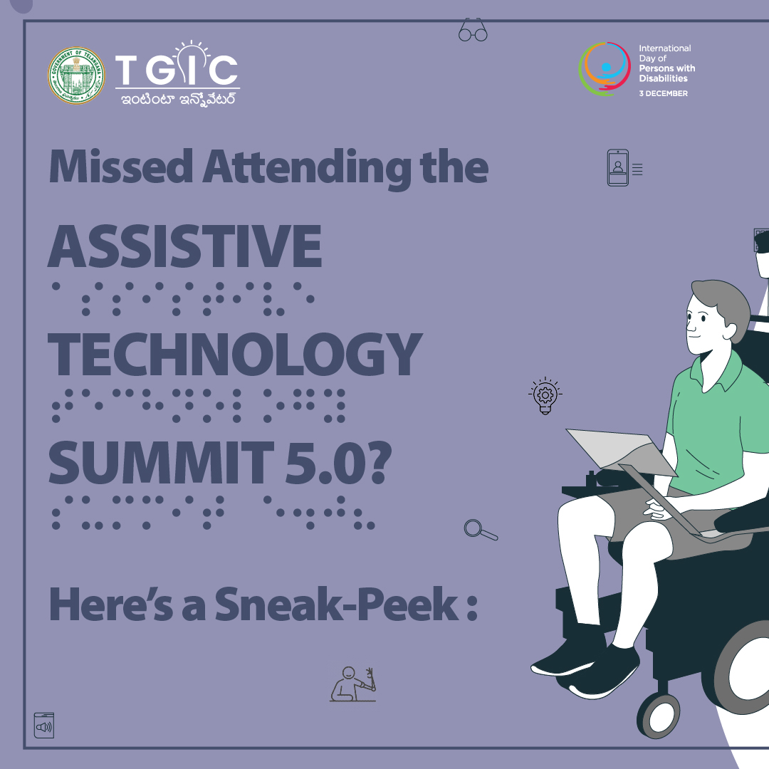 teamTGIC's tweet photo. 1/4) At @teamTGIC's #AssistiveTechSummit5.0, technology meets humanity, creating a space where innovation empowers everyone. Let's keep working towards fostering accessibility, breaking down barriers, & building a more inclusive future for all.
@Min_SridharBabu @jayesh_ranjan https://t.co/uogfOSXDf9