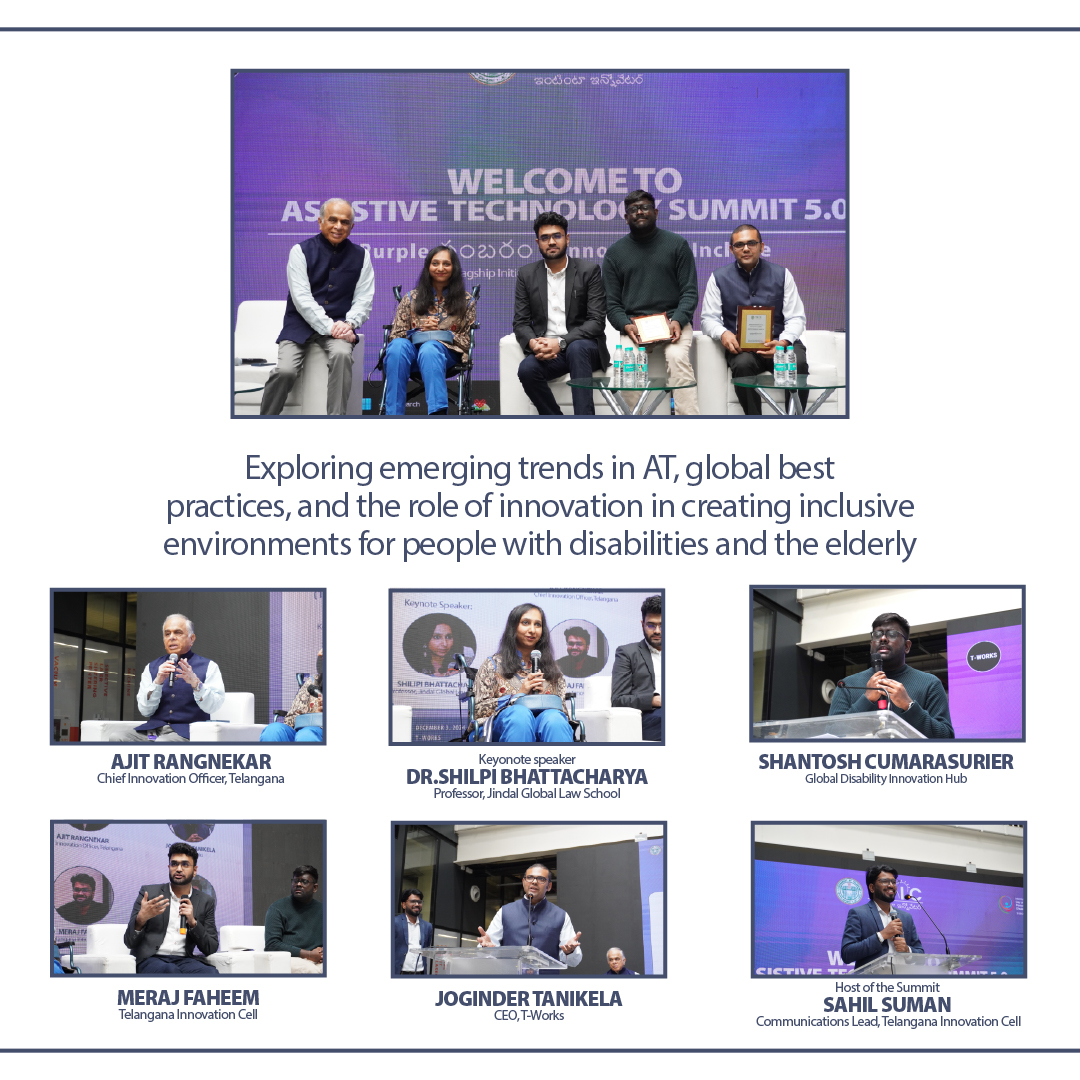 teamTGIC's tweet photo. 1/4) At @teamTGIC's #AssistiveTechSummit5.0, technology meets humanity, creating a space where innovation empowers everyone. Let's keep working towards fostering accessibility, breaking down barriers, & building a more inclusive future for all.
@Min_SridharBabu @jayesh_ranjan https://t.co/uogfOSXDf9