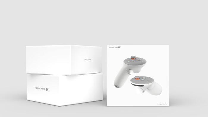 The final box design of <a href="/Surreal_Touch/">SurrealTouch</a> <a href="/Apple/">Apple</a> #VisionPro controllers looks amazing. Hey <a href="/tim_cook/">Tim Cook</a>, this product would fit nicely in your stores. Just sayin’ 😉

I tested these controllers (which I backed on <a href="/Kickstarter/">Kickstarter</a>) at <a href="/ARealityEvent/">AWE</a> in Vienna two months ago. They work