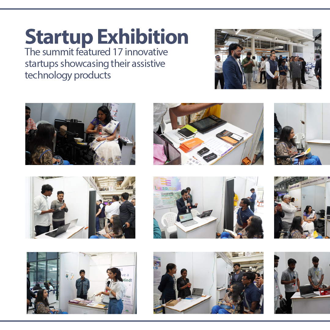 teamTGIC's tweet photo. 2/4) 

Glimpses from 
@teamTGIC's #AssistiveTechSummit5.0: Insightful Panel Discussions and Startup Exhibition. 

@Min_SridharBabu @jayesh_ranjan 

#AssistiveTech #Accessibility #Inclusion #Innovation #Futureisinclusive https://t.co/3SpDbhkVO8