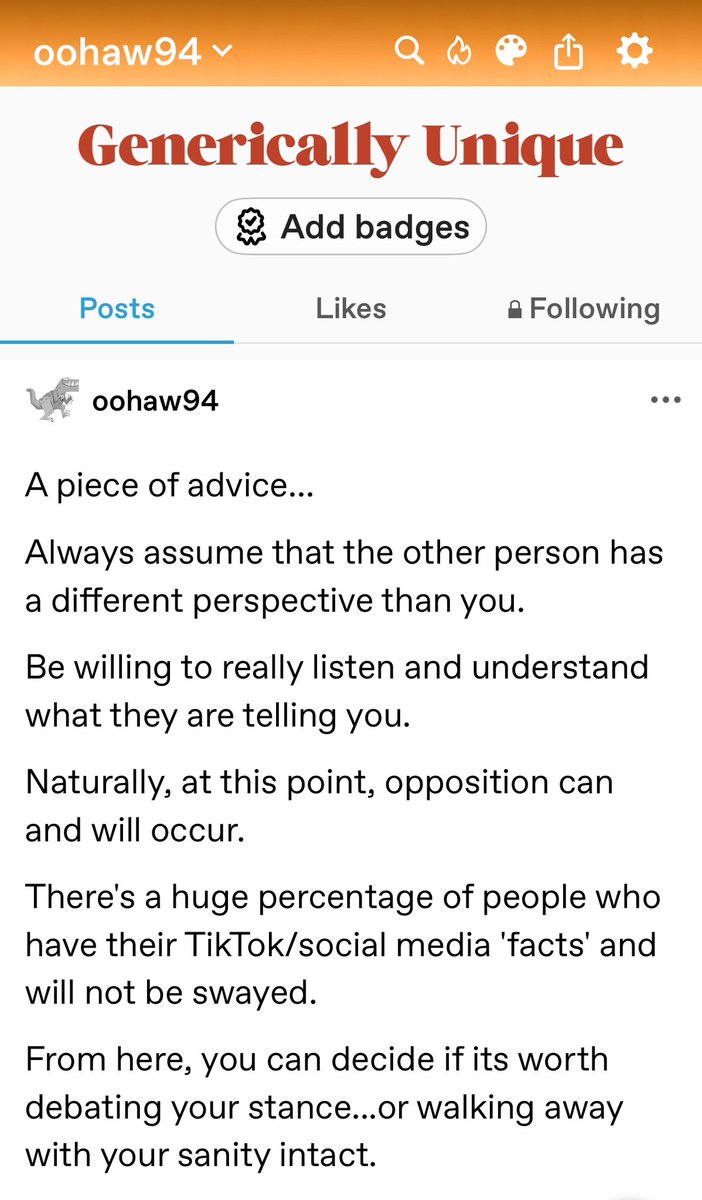 AlterEgoJones's tweet photo. @tumblr tips for Friday https://t.co/SlfnebHYNq