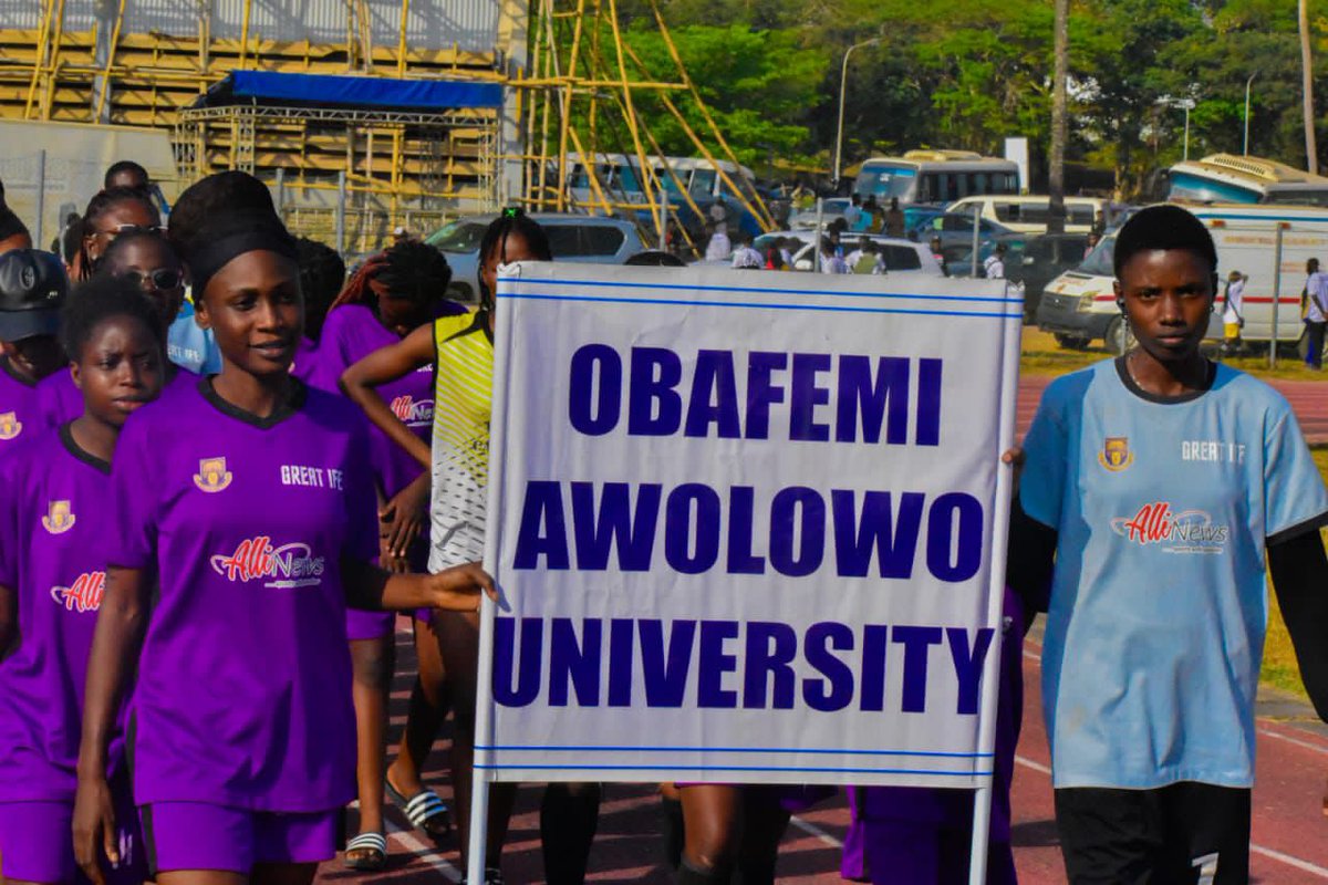 OsunInterCGames's tweet photo. "Obafemi Awolowo University crowned overall winners of the Osun Intercollegiate Games 2024 with an impressive medal haul: 12 Gold 🥇 and 2 Bronze 🥉!

#OsunInterCollegiateGames24
#AceSports" https://t.co/51K91l4g92