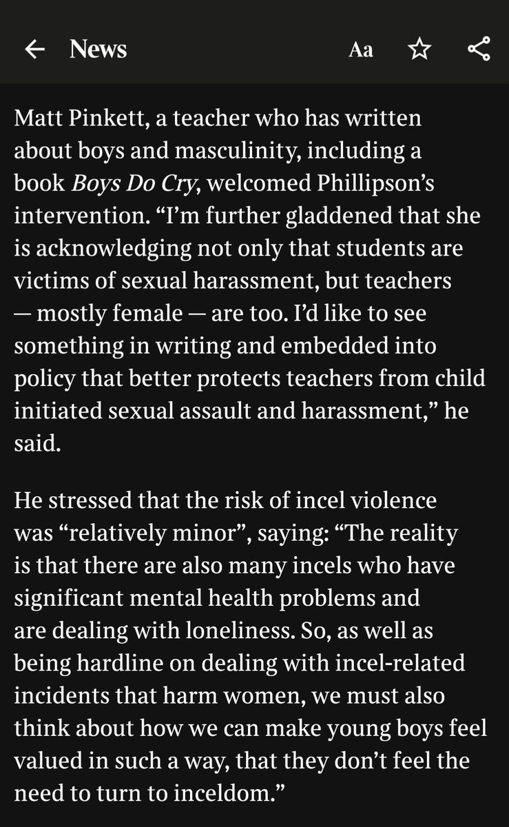 ASmithSCA's tweet photo. @Positivteacha I was literally just reading this. And for what it's worth, I thought your contribution was a helpful one! https://t.co/jaHualDR0i