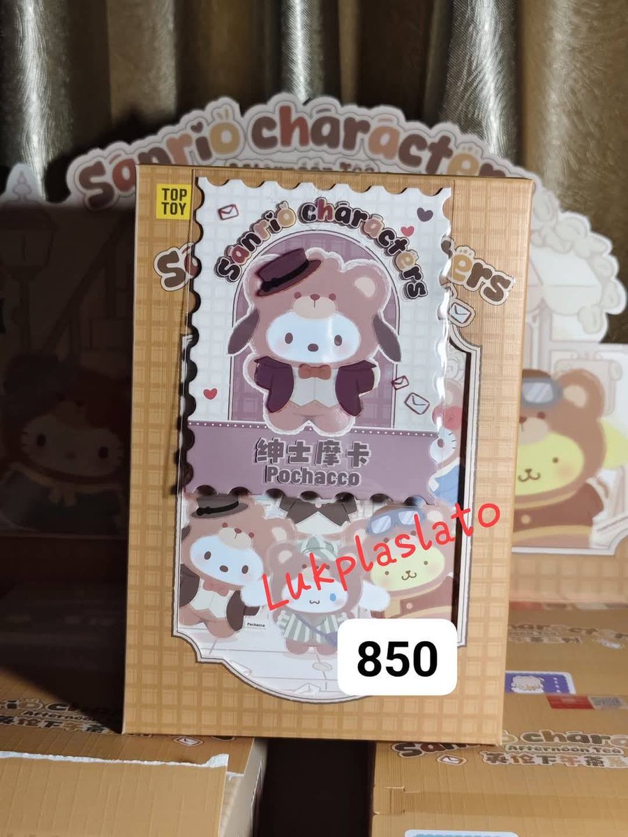 Lukplaslato's tweet photo. ของแท้จาก toptoy 
Ver1
      hello kitty 750 รวมส่ง

Ver2 
     โปเช        850 รวมส่ง
     ชินา         850 รวมส่ง
     ปอมปอม 850 รวมส่ง

สอบถามได้นะคะ 
#TOPTOYxSanrio #toptoy #HelloKitty #กล่องตาบอด #กล่องจุ่ม #Pompompurin #pochacco #cinnamoroll https://t.co/n3qsvDGyfV