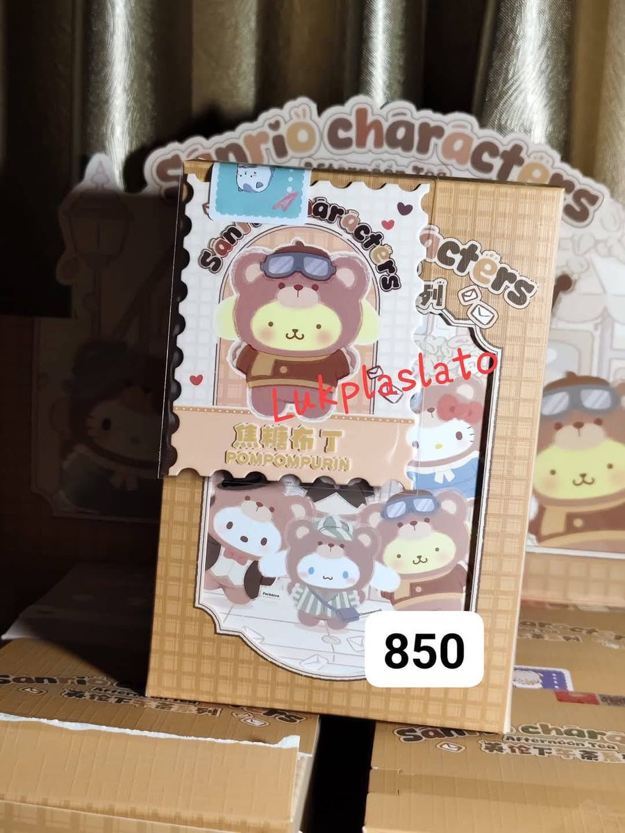 Lukplaslato's tweet photo. ของแท้จาก toptoy 
Ver1
      hello kitty 750 รวมส่ง

Ver2 
     โปเช        850 รวมส่ง
     ชินา         850 รวมส่ง
     ปอมปอม 850 รวมส่ง

สอบถามได้นะคะ 
#TOPTOYxSanrio #toptoy #HelloKitty #กล่องตาบอด #กล่องจุ่ม #Pompompurin #pochacco #cinnamoroll https://t.co/n3qsvDGyfV